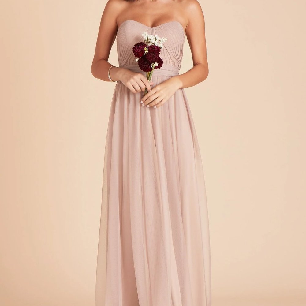 Birdy Grey - CHRISTINA CONVERTIBLE DRESS TULLE SANDY TAUPE